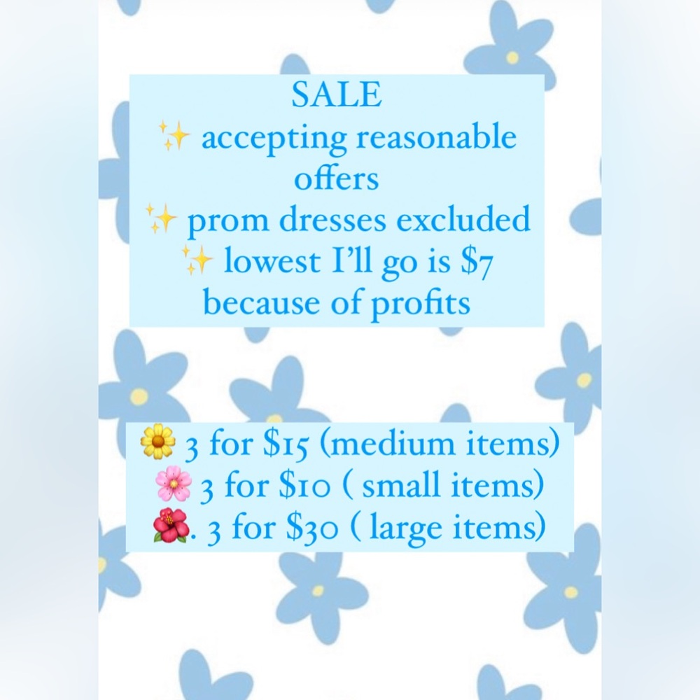✨SALE✨🦋